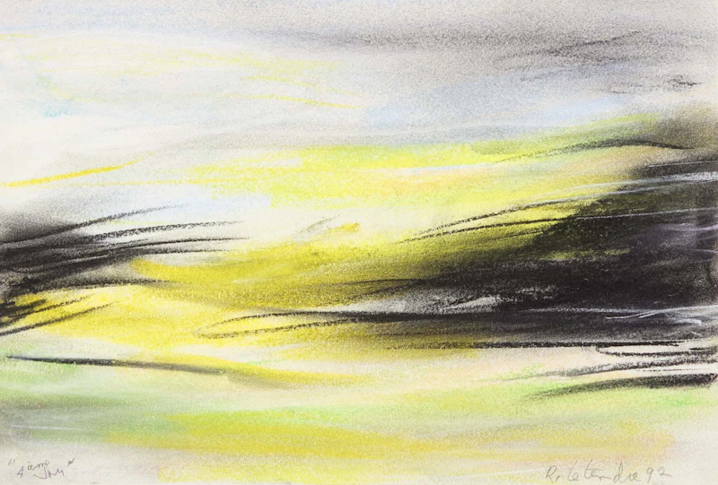 Rita Letendre, L’Orage après l’Orage, 1992, seven pastel and coloured pencil works on paper - view 10
