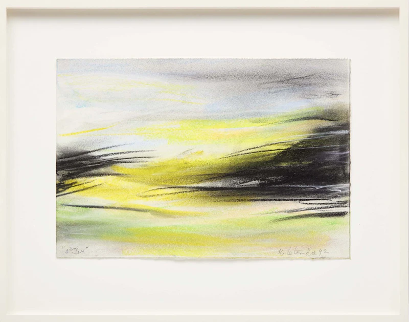 Rita Letendre, L’Orage après l’Orage, 1992, seven pastel and coloured pencil works on paper - view 11