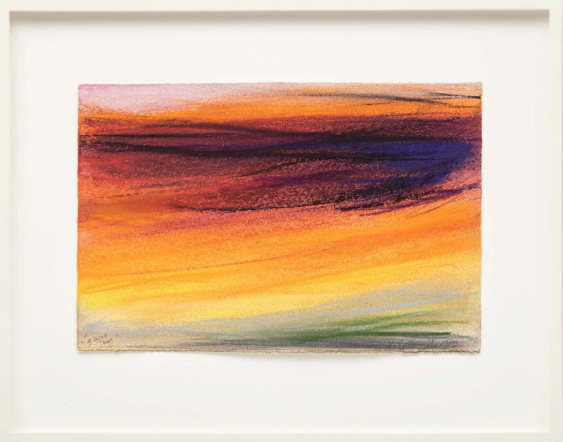 Rita Letendre, L’Orage après l’Orage, 1992, seven pastel and coloured pencil works on paper - view 14