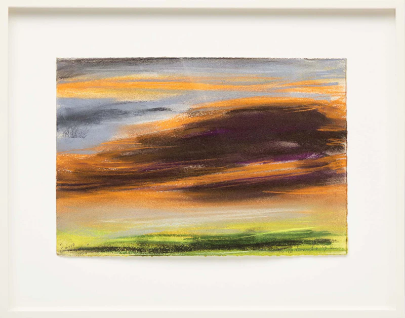 Rita Letendre, L’Orage après l’Orage, 1992, seven pastel and coloured pencil works on paper - view 17
