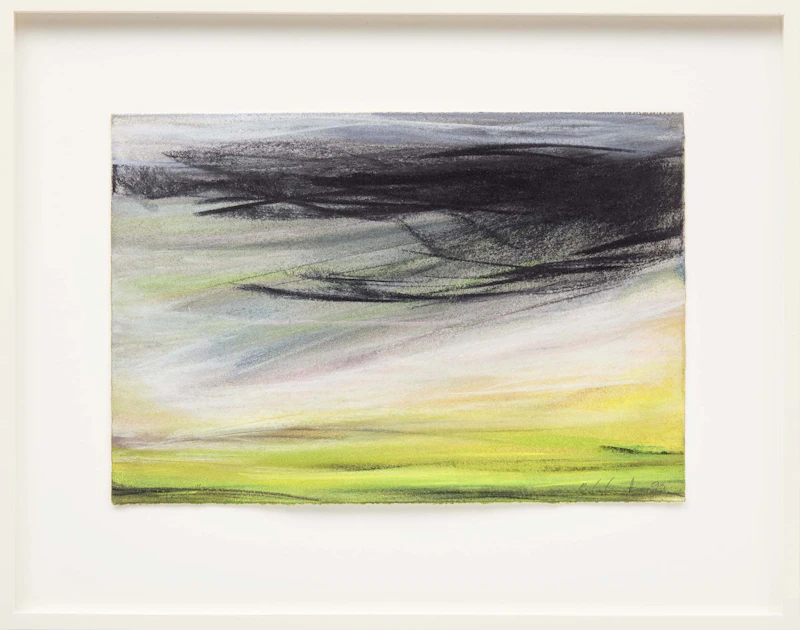 Rita Letendre, L’Orage après l’Orage, 1992, seven pastel and coloured pencil works on paper - view 20