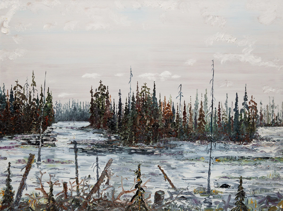 Alex Cameron, Haliburton, oil on canvas, 1991