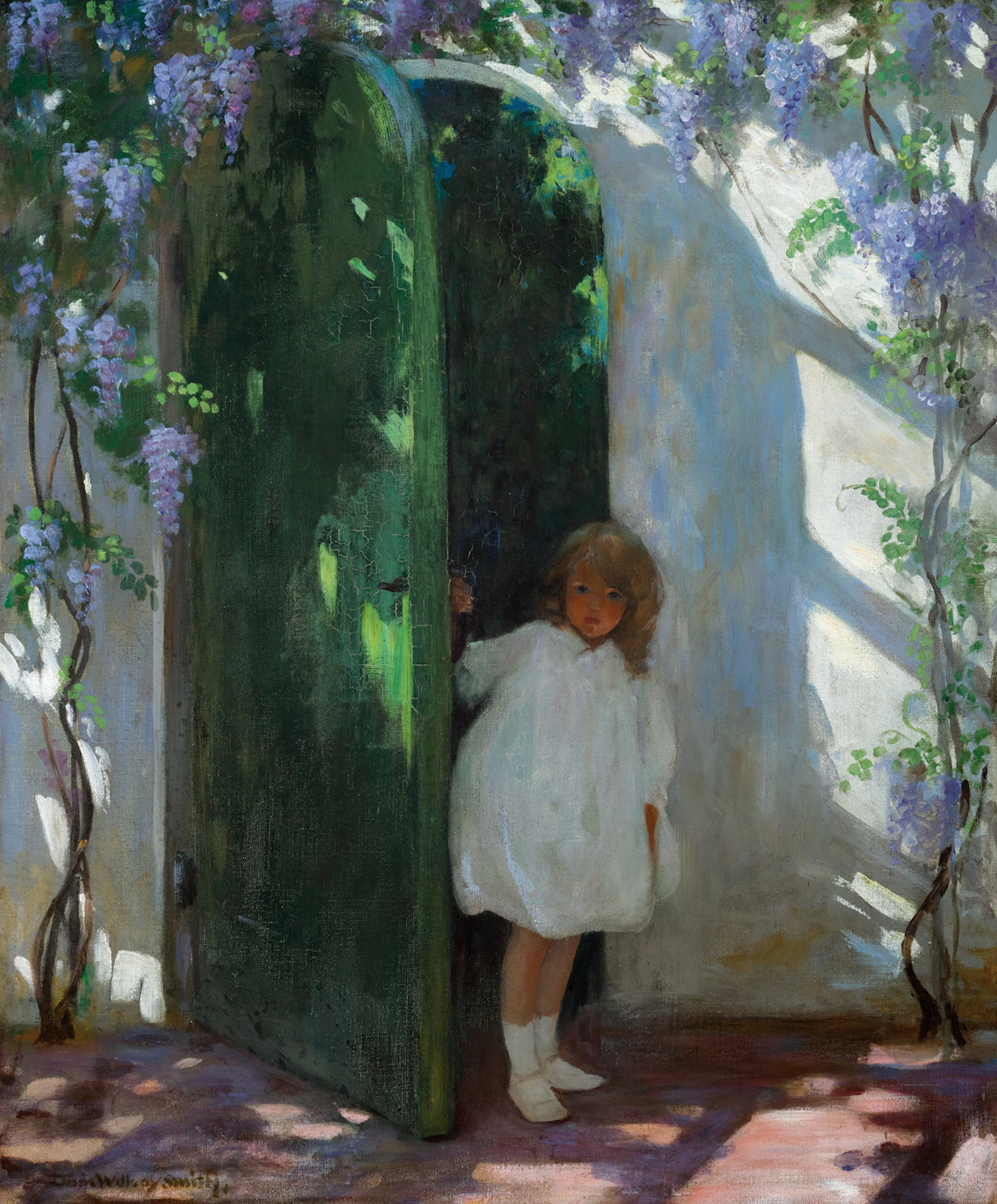 Jessie Willcox Smith, Study for a Portrait, oil on canvas