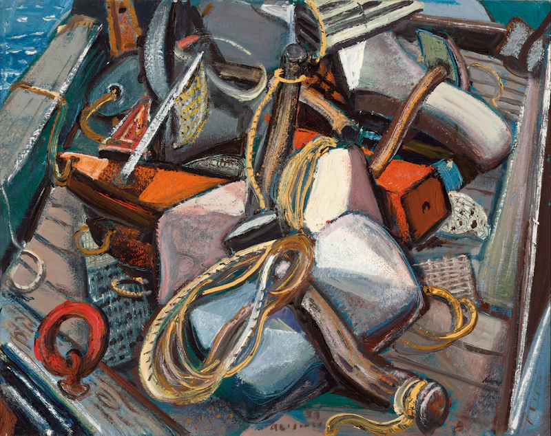 Arthur Lismer, Killicks, Cape Breton, Nova Scotia, 1954, oil on canvas