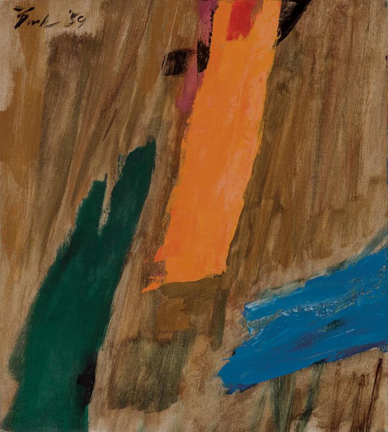 Jack Hamilton Bush, Untitled, 1959, oil on canvas