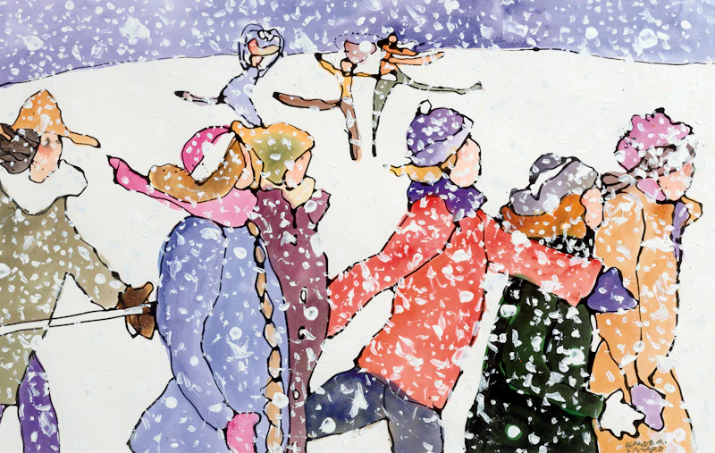 Flurry by Claude A. Simard