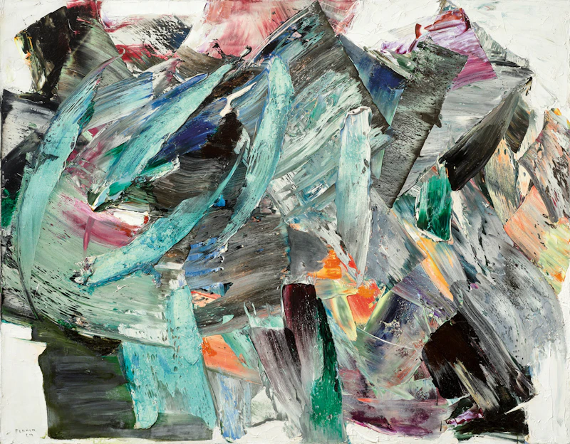 Marcelle Ferron, Sans titre, 1964, oil on canvas