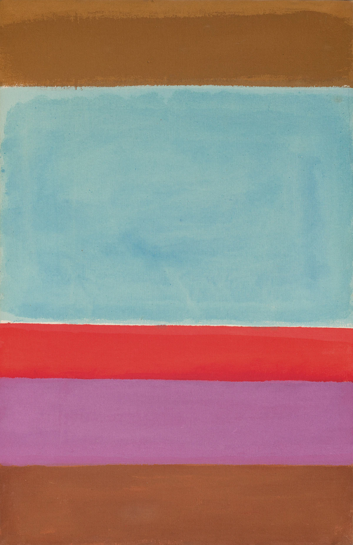 Jack Hamilton Bush, Sky Wash/Mabel's Release #3, May 1966, acrylic on canvas, 1964