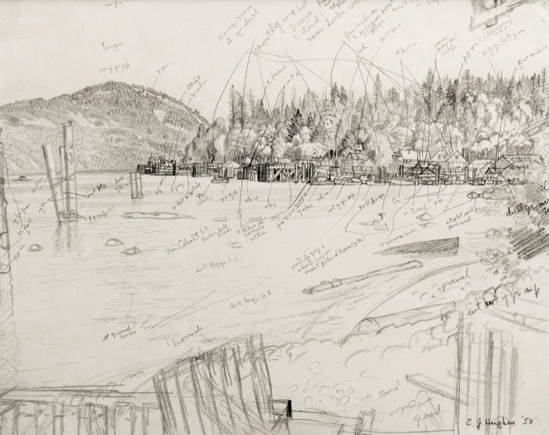 Cowichan Bay No.3 by Edward John Hughes