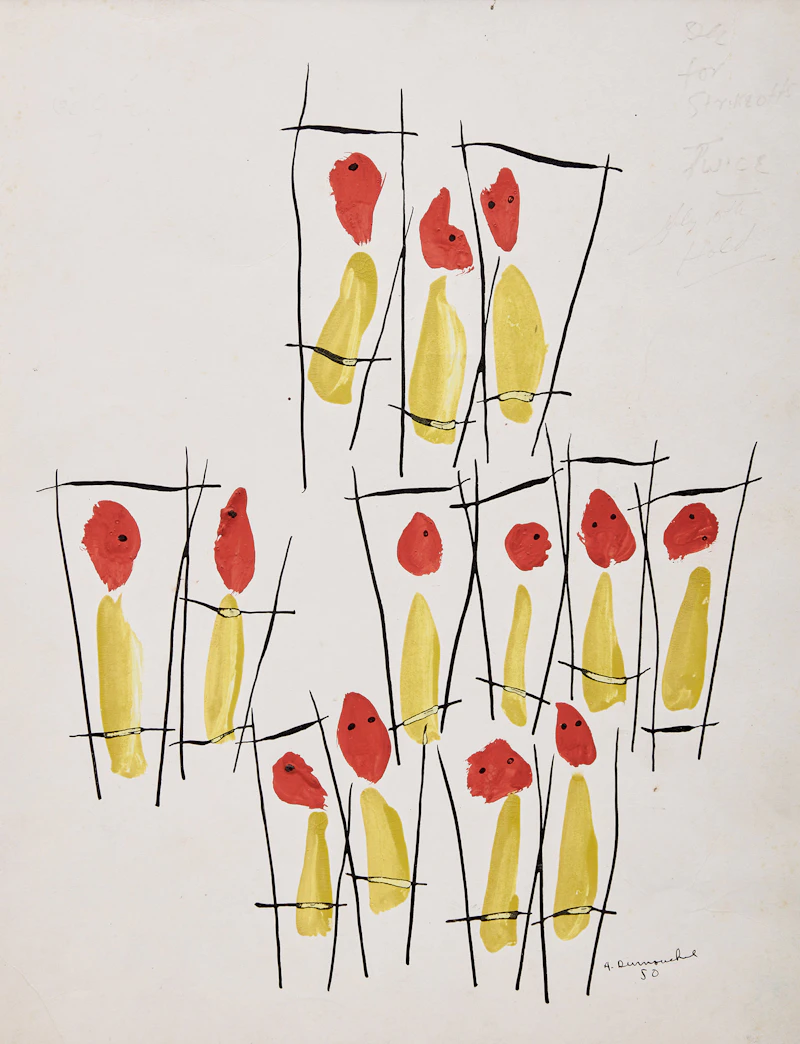 Albert  Dumouchel, Sans titre, watercolour