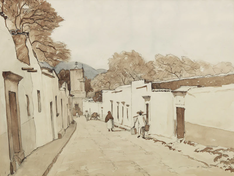 El Chorro, San Miguel by Frederick Bourchier Taylor