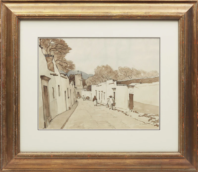 Frederick Bourchier Taylor, El Chorro, San Miguel, watercolour - view 2