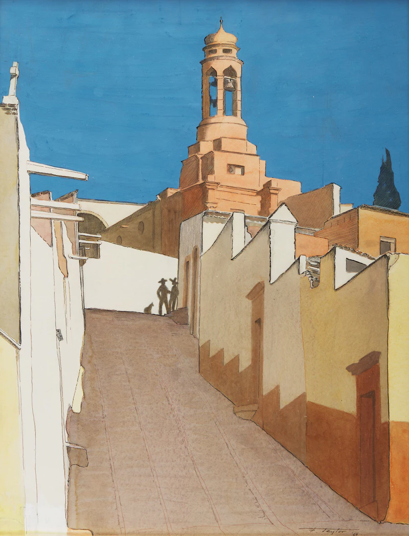 In San Miguel de Allende by Frederick Bourchier Taylor