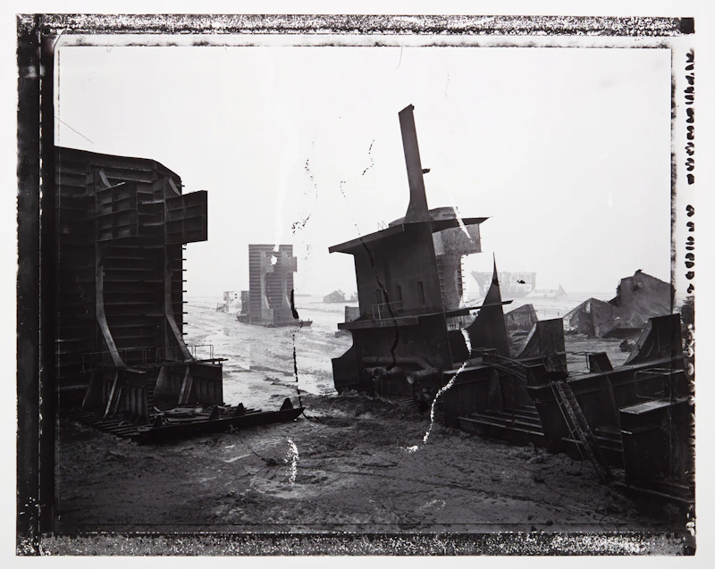 Shipbreaking #10 Field Proof, Chittagong, Bangladesh by Edward Burtynsky