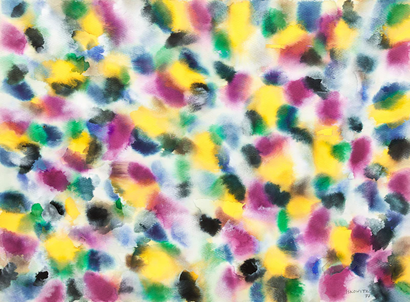 Gershon Iskowitz, Untitled, 1977, watercolour on paper