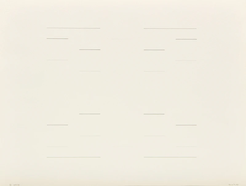 Yves Gaucher, Transitions, eight colour lithographs - view 3