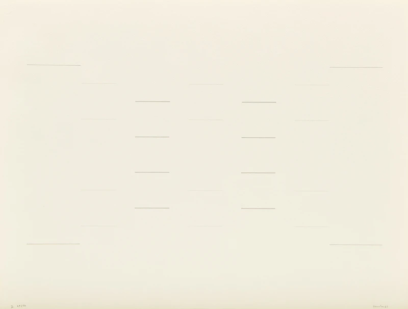 Yves Gaucher, Transitions, eight colour lithographs - view 5