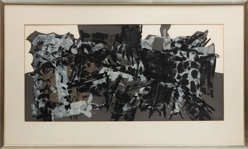 Jean Paul Riopelle, Album 67 (No. 2), colour lithograph, 1967 - view 2