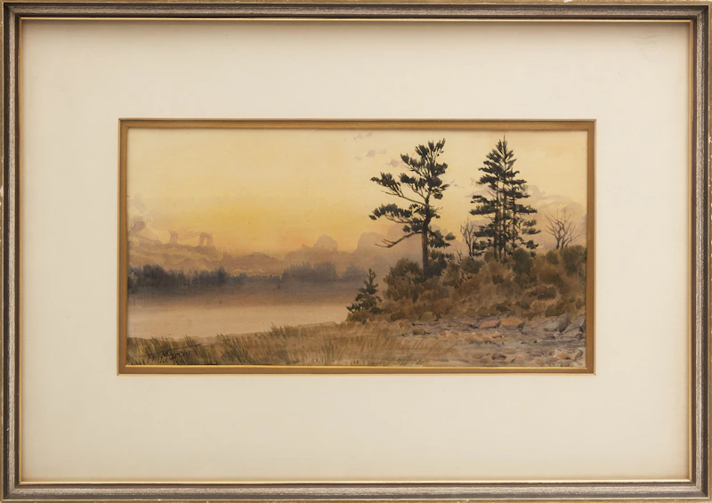 Thomas Mower Martin, Untitled (Shoreline), watercolour - view 2