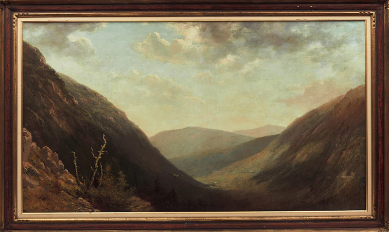 Frederic Marlett Bell-Smith, The Heart of the White Mountains, 1883, oil on canvas; book - view 2