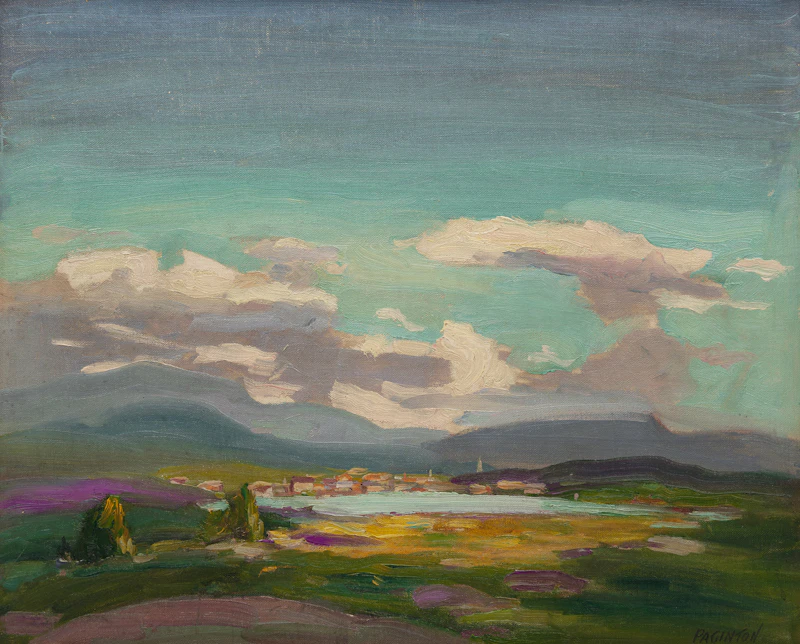 Evening, Adirondacks (Afternoon, Kearney) by George Paginton