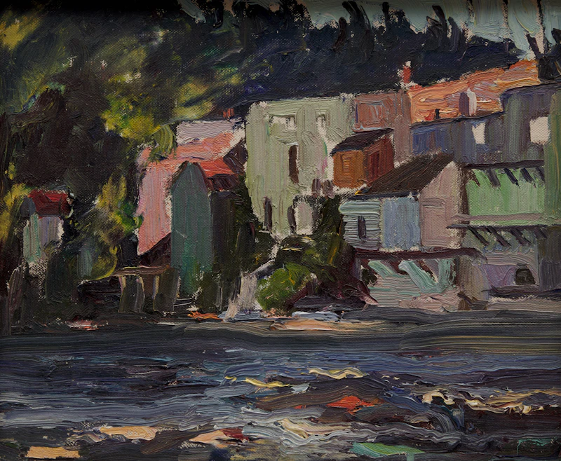 Ontario Town by George Paginton