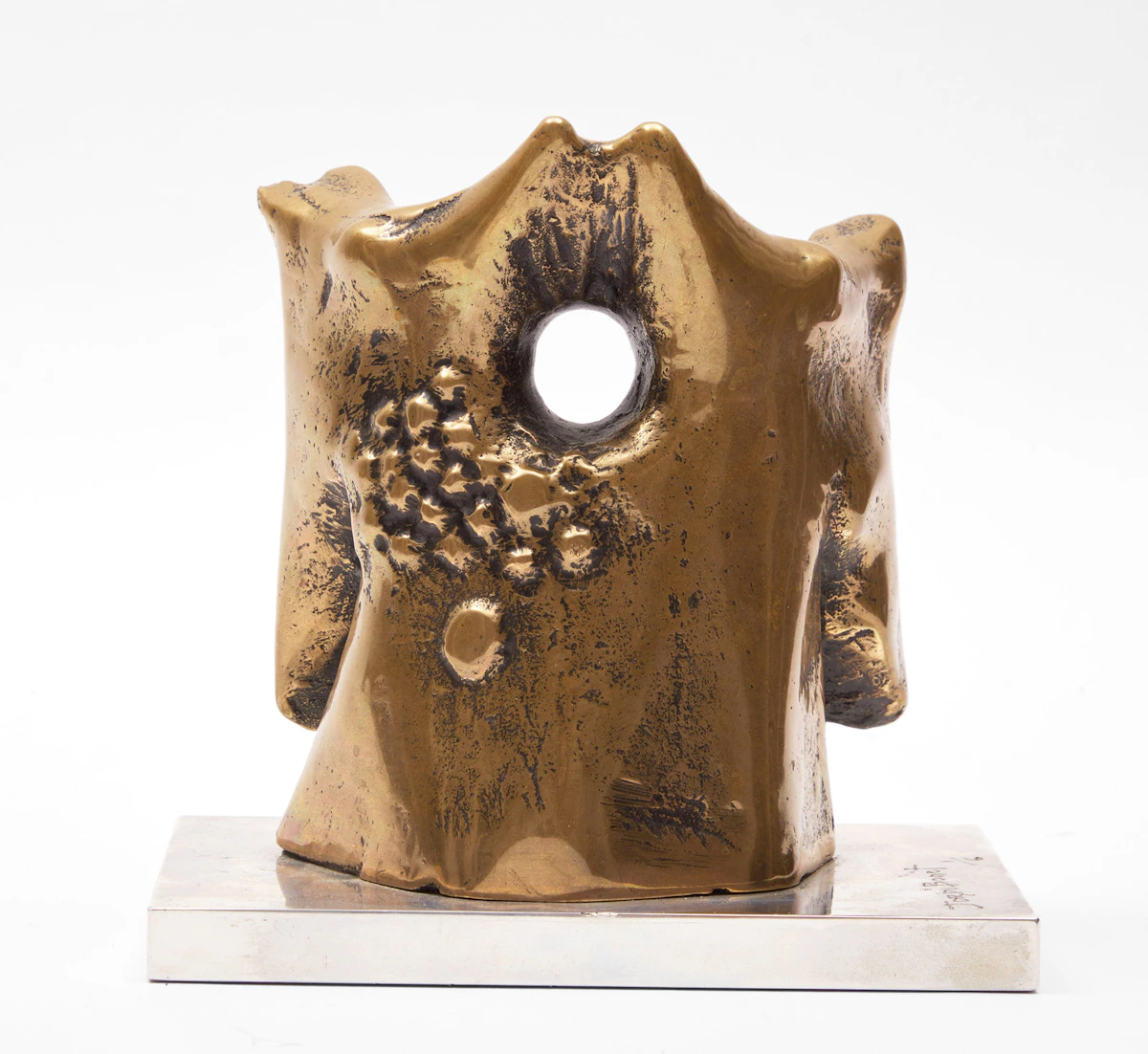 Jordi Bonet, Untitled Abstract Form, bronze