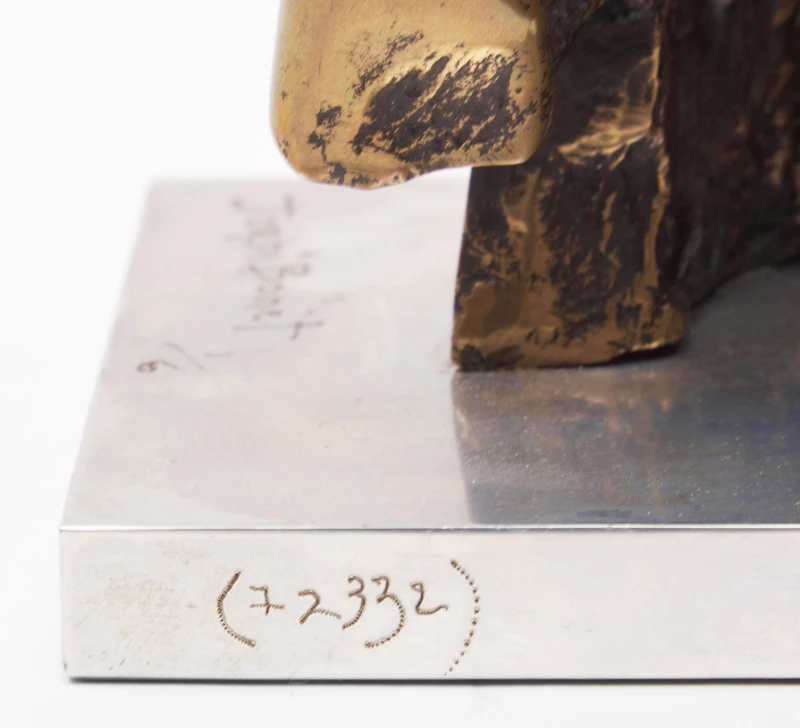 Jordi Bonet, Untitled Abstract Form, bronze - view 5