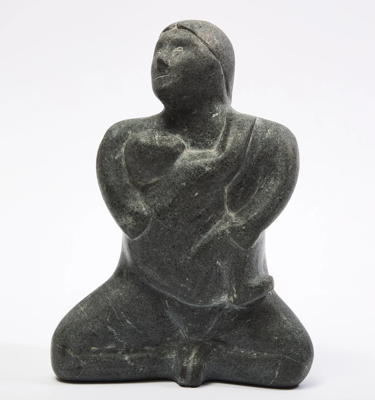 Andy Mamgark, Mother and Child, stone