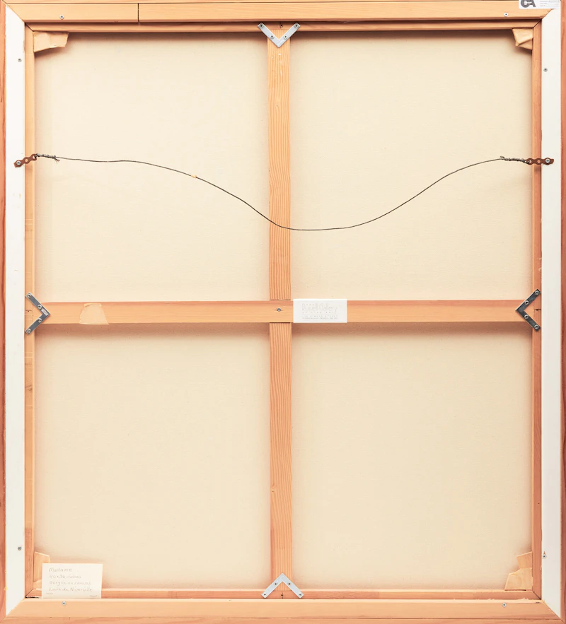 Louis de Niverville, Madame, acrylic on canvas, 2000 - view 3