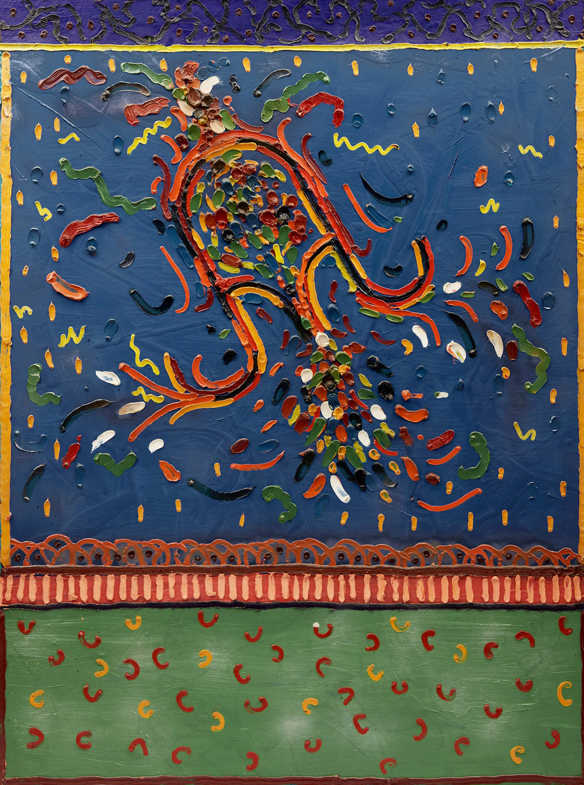 Alex Cameron, India Eight, oil on canvas, 1994
