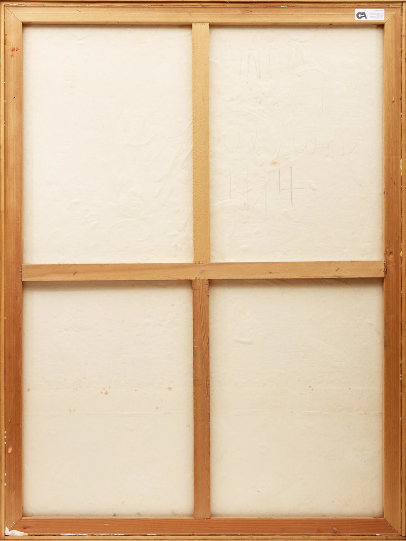 Alex Cameron, India Eight, oil on canvas, 1994 - view 3