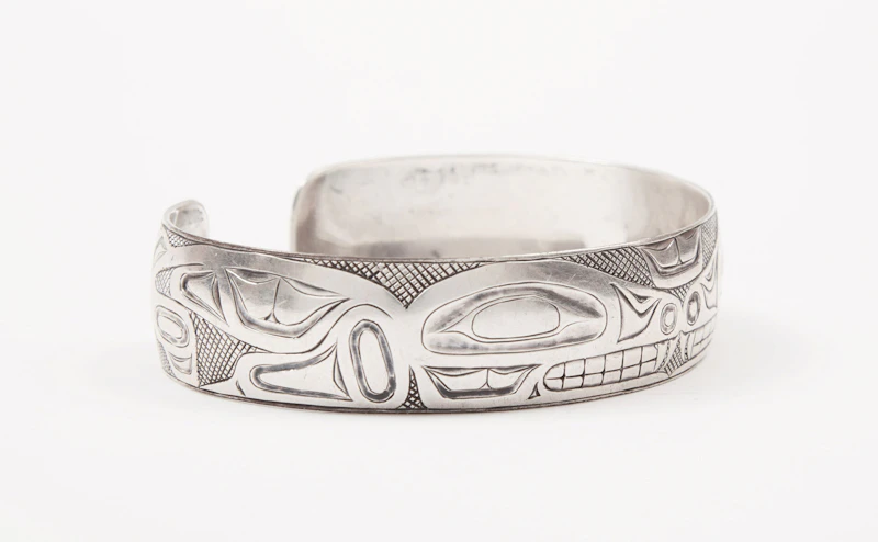 Bill Ronald Reid, Split Tail Whale Bracelet, silver - view 2