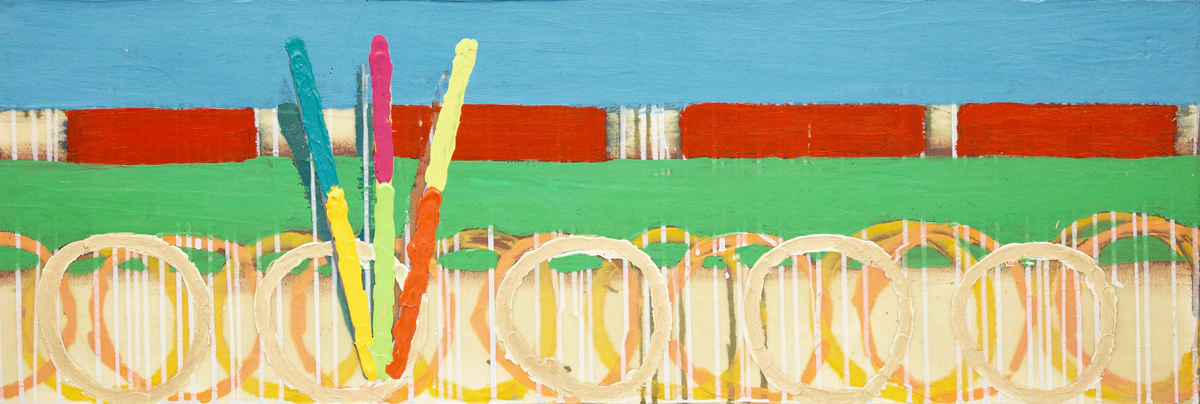 David Bolduc, Steam, acrylic on canvas, 2002