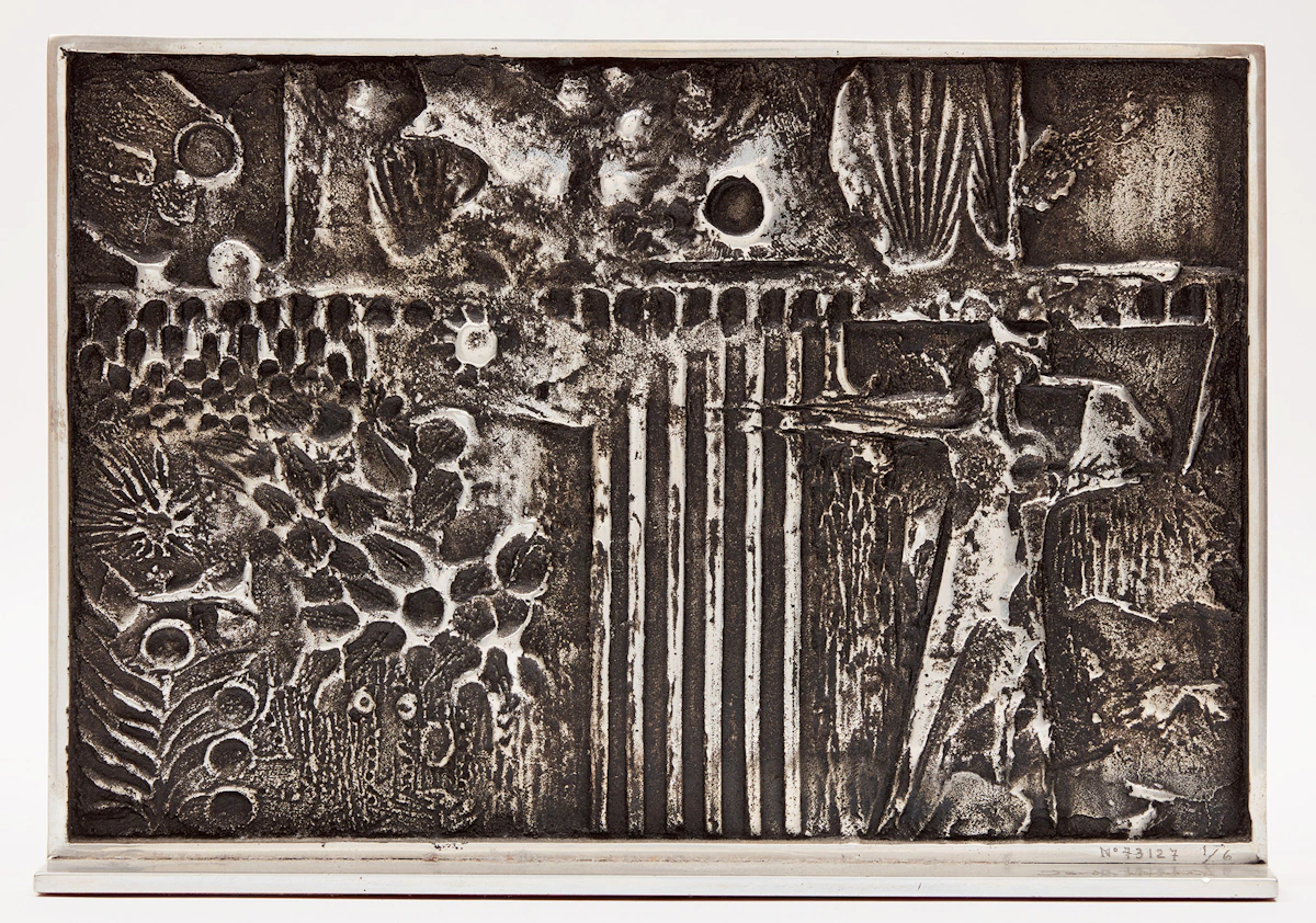 Jordi Bonet, Untitled (Abstract), aluminum