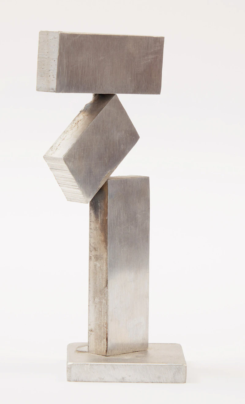 Kosso Eloul, Two Untitled Abstracts, two aluminum sculptures - view 3