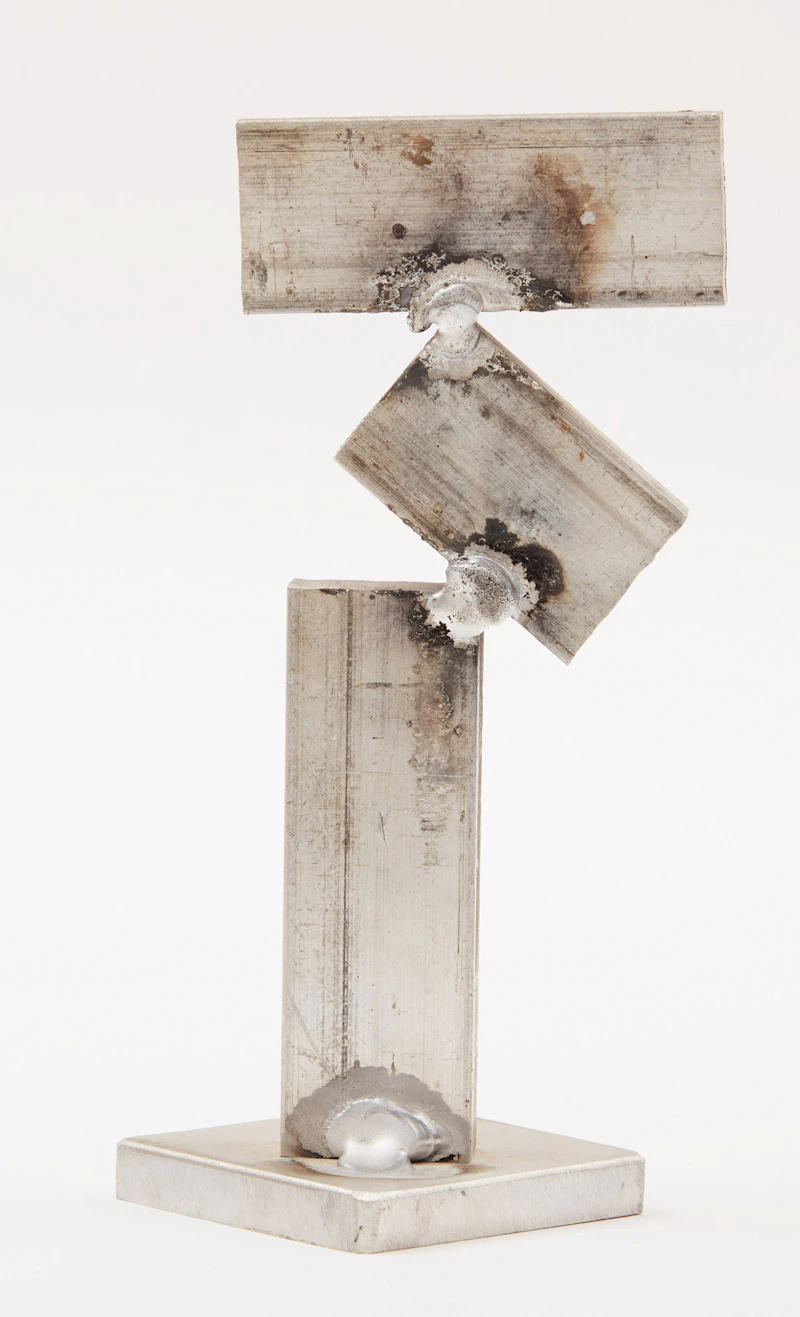 Kosso Eloul, Two Untitled Abstracts, two aluminum sculptures - view 4