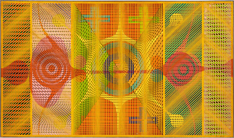 Harold Barling Town, Silent Light #8, oil and lucite on canvas, 1968-1969 - view 2