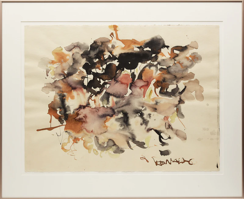 William Ronald, R-226, watercolour, 1961 - view 2