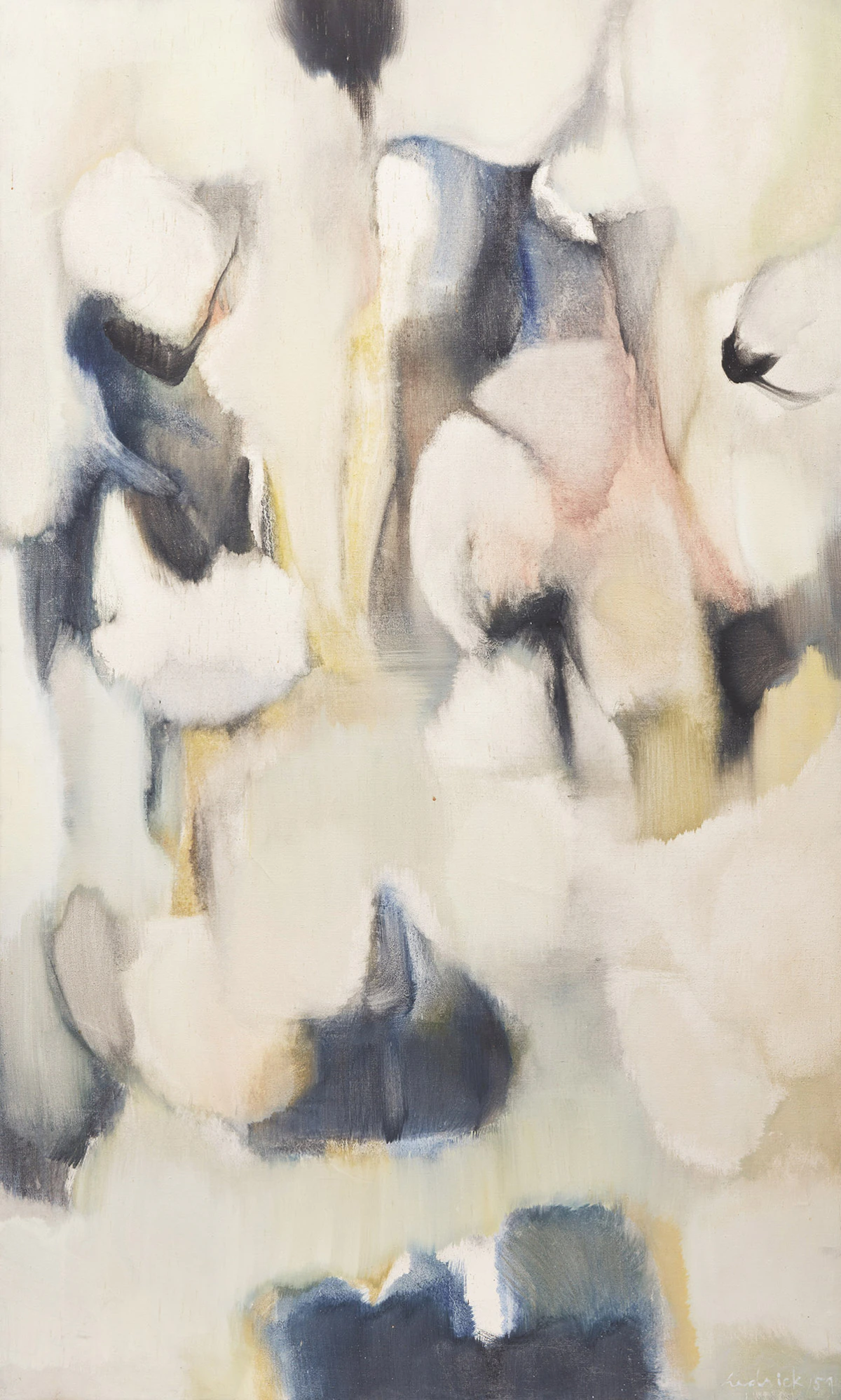 Robert Hedrick, Chrysalis, oil on canvas, 1957