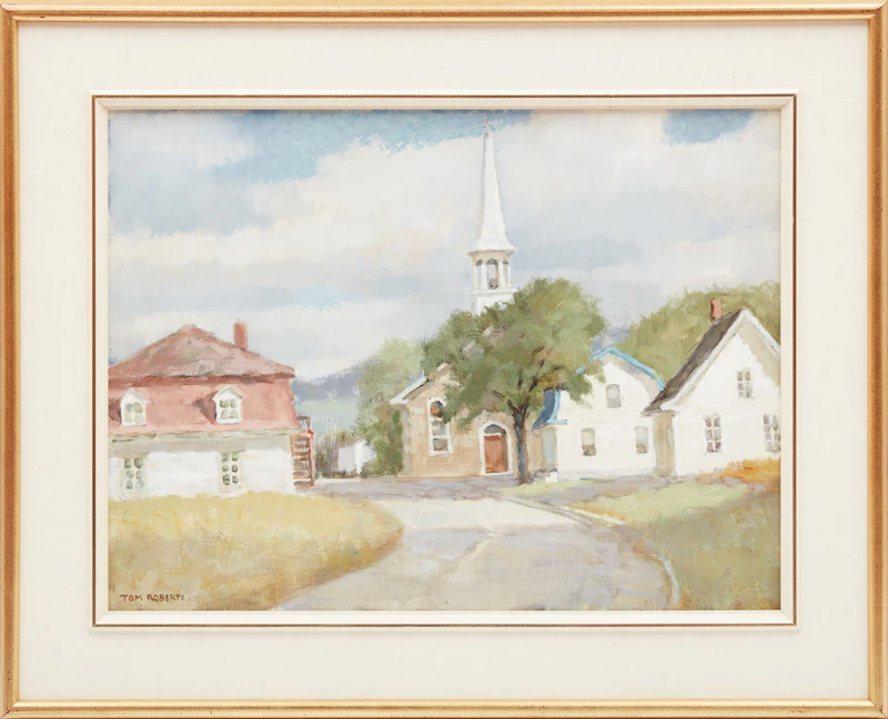 Thomas Keith Roberts, Midsummer, Ste. Louise, oil on board - view 2