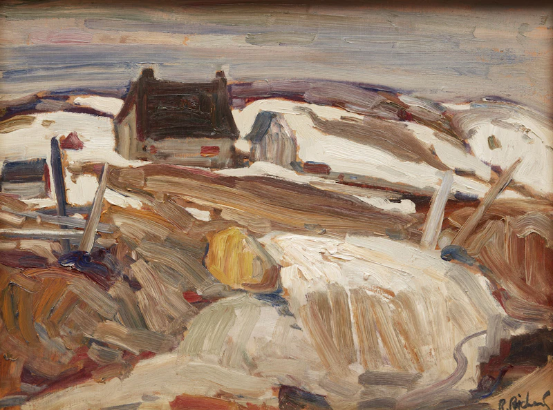 Winter Landscape by René Richard