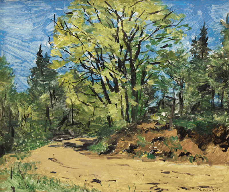 Road and Trees by William Goodridge Roberts