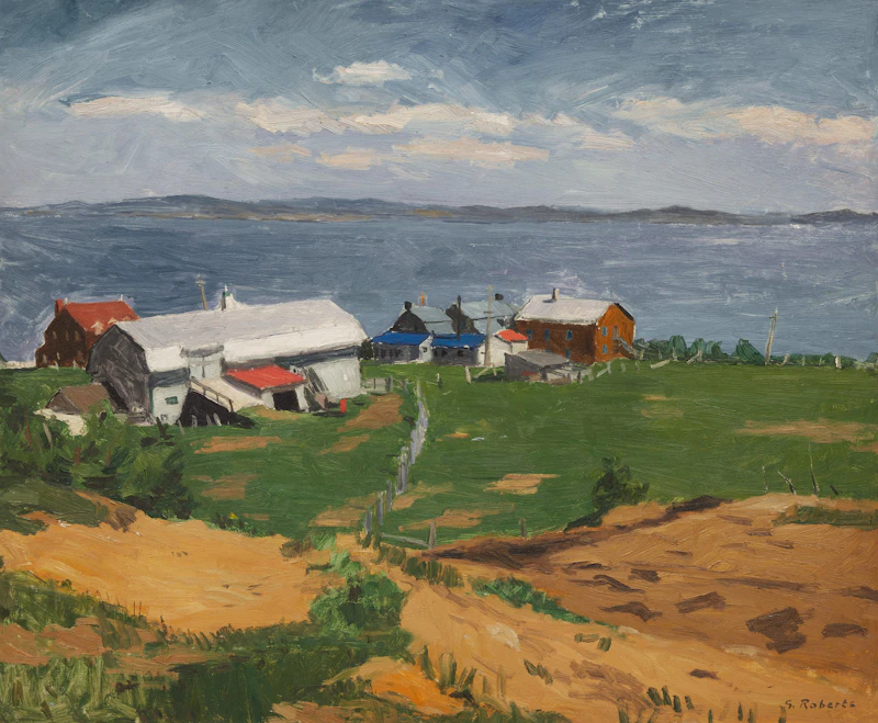Ferme bas du fleuve by William Goodridge Roberts