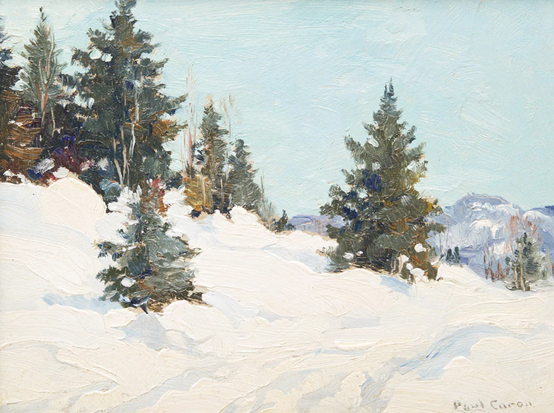 Ste. Adèle en Haut, Near the Chantecler Inn by Paul Archibald Caron