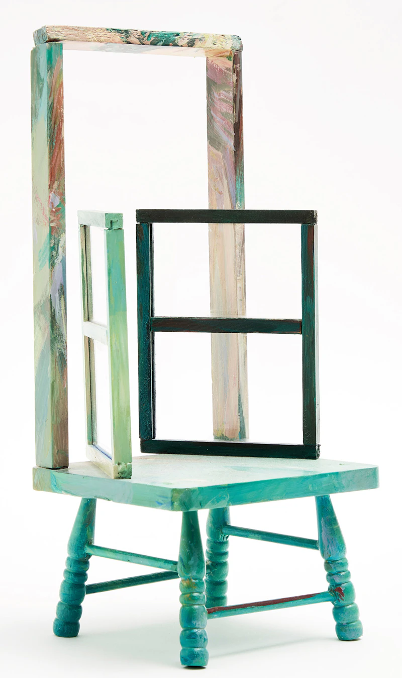 Judith Livingston, Frederick H. Varley Chair c. 1953 (Composite of Various Works), mixed media, 1994 - view 3