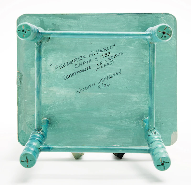 Judith Livingston, Frederick H. Varley Chair c. 1953 (Composite of Various Works), mixed media, 1994 - view 5