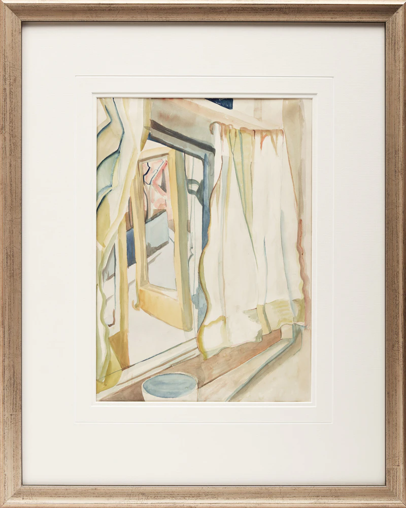 Pegi Nicol MacLeod, Open Window to the Street, watercolour - view 2
