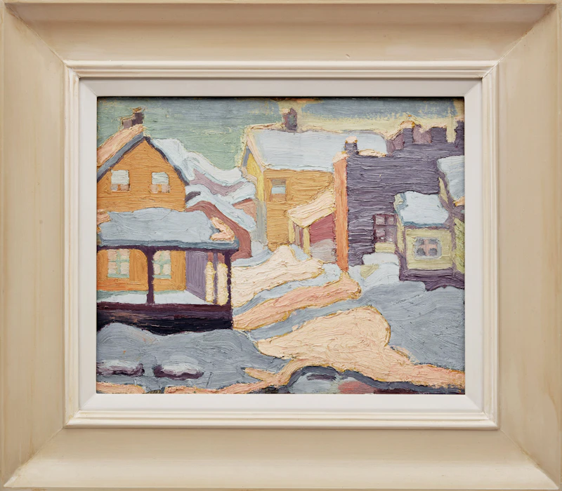 Isabel McLaughlin, Bobcaygeon, Ont., oil on board - view 2
