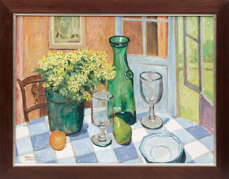 Frances Anne Johnston, Corner of the Dining Room, c.1970, oil on canvas board, circa 1970 - view 2